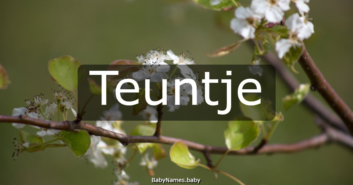 Teuntje