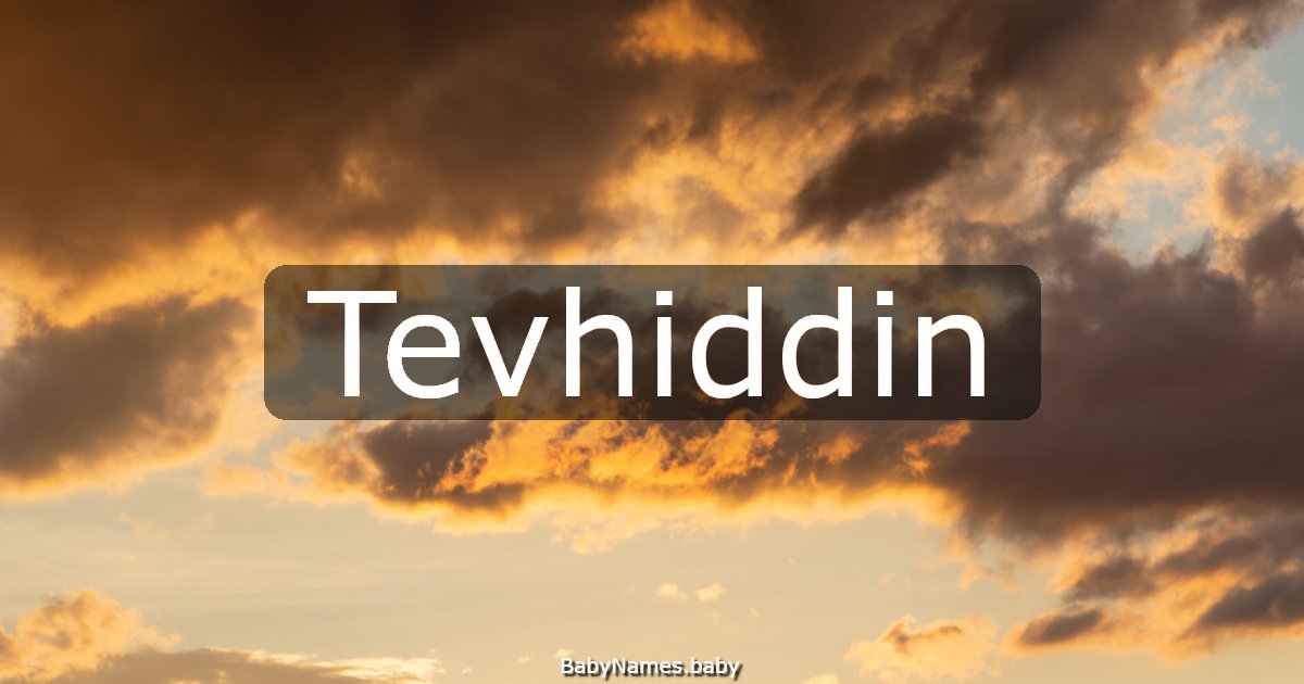 Tevhiddin