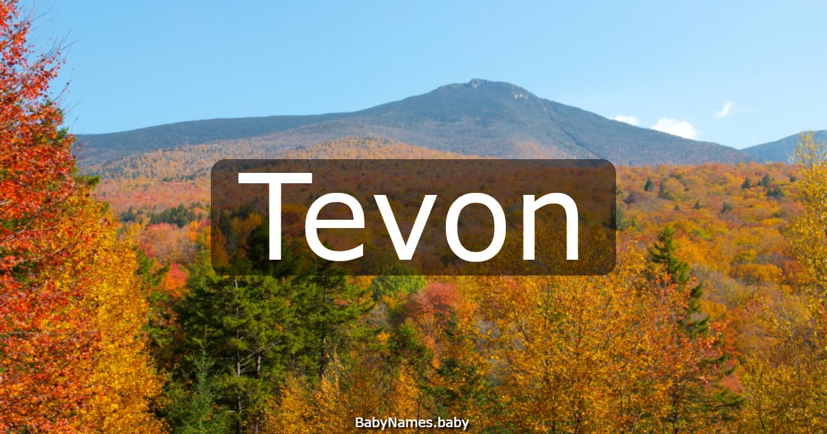 Tevon