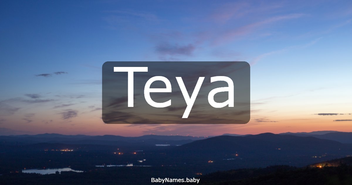 Teya