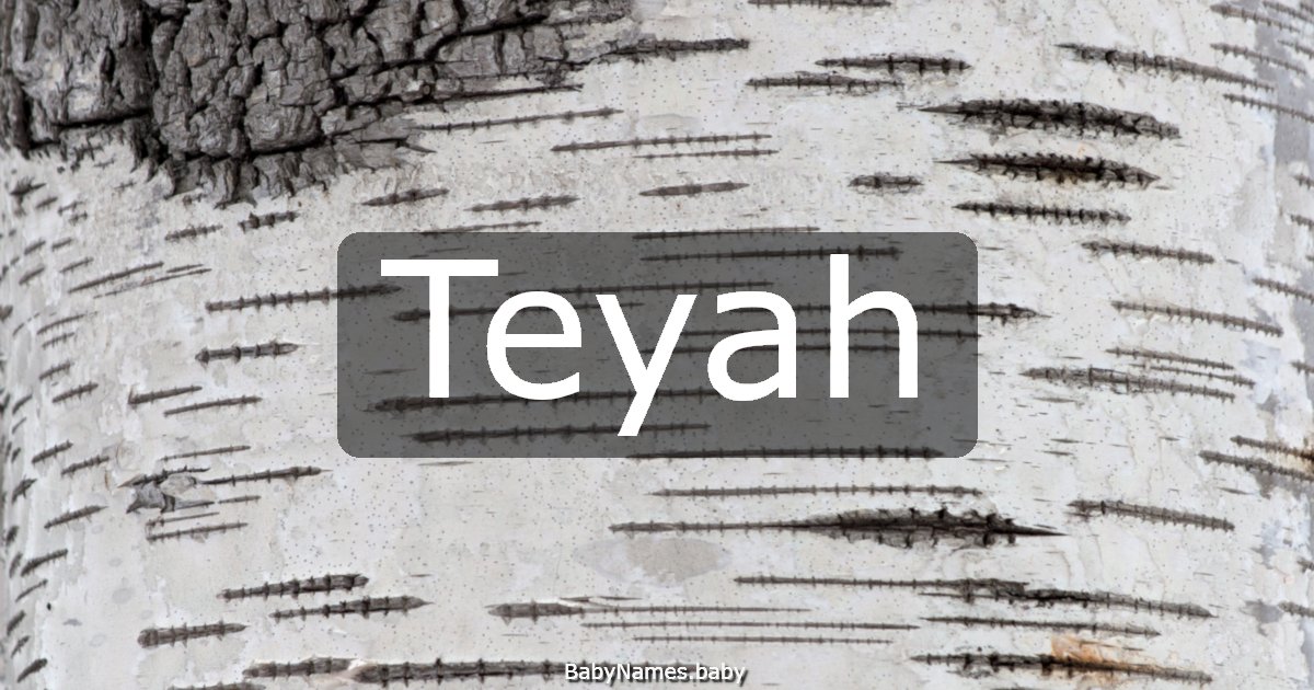 Teyah