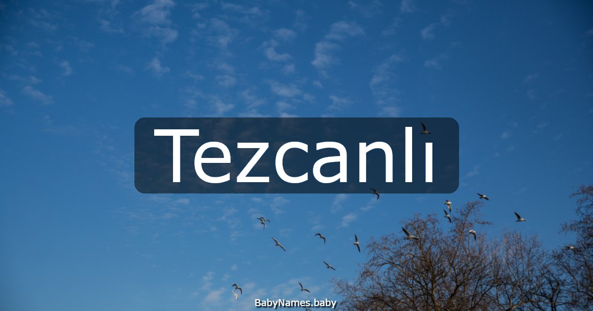 Tezcanlı