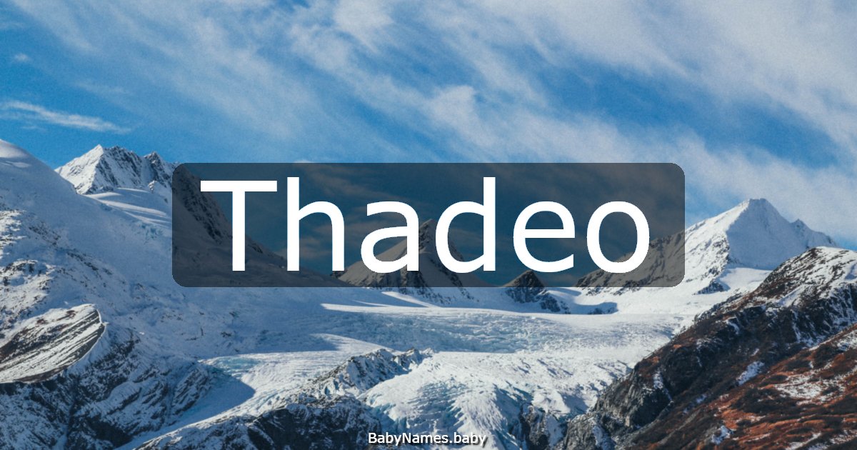 Thadeo