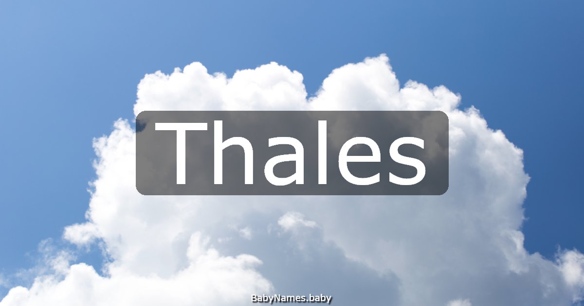 Thales