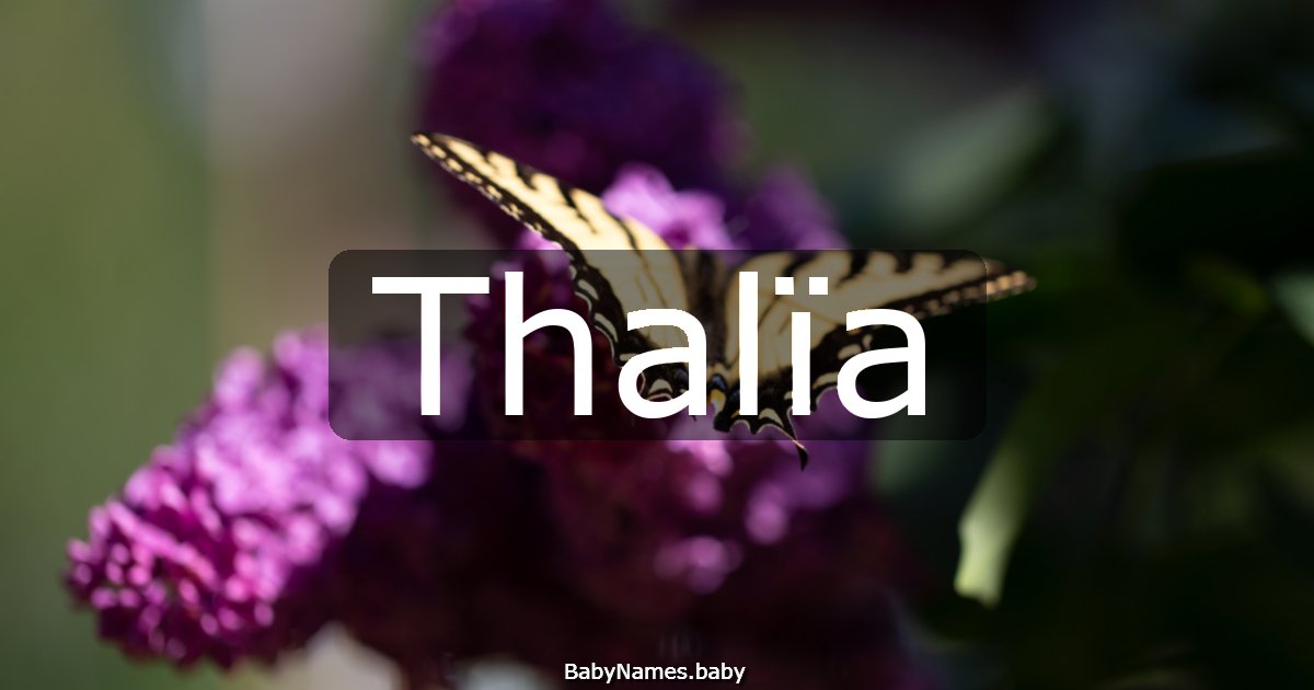 Thalïa
