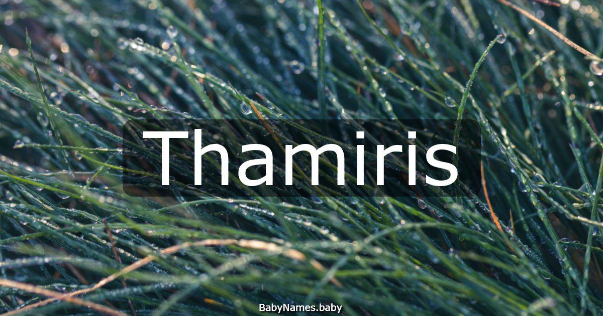 Thamiris