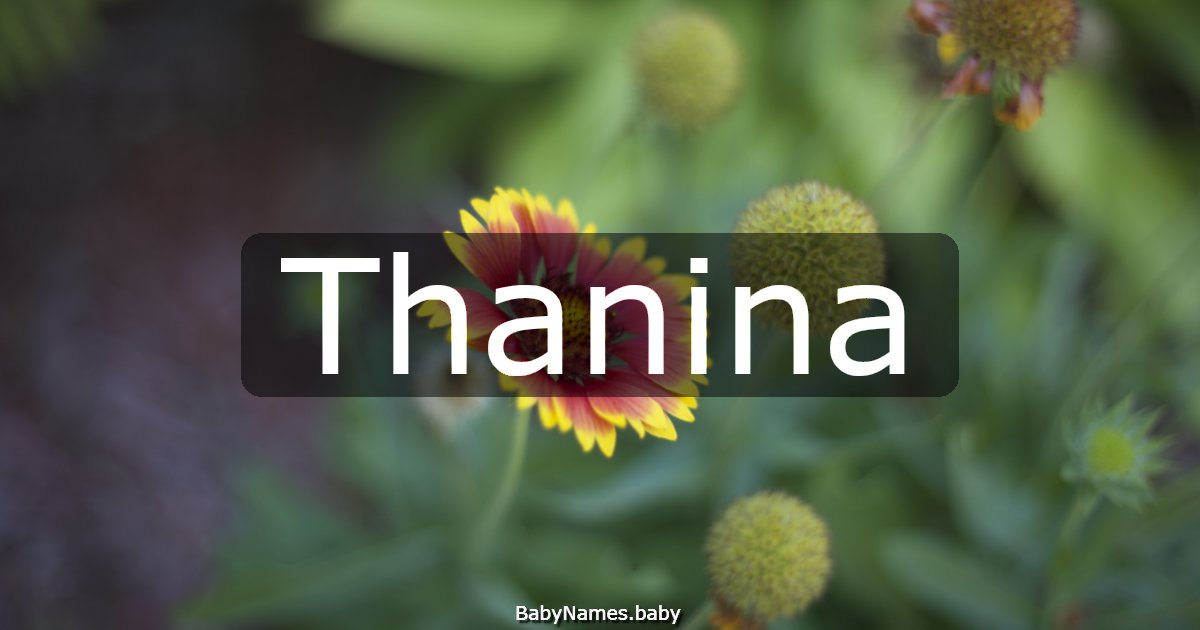 Thanina