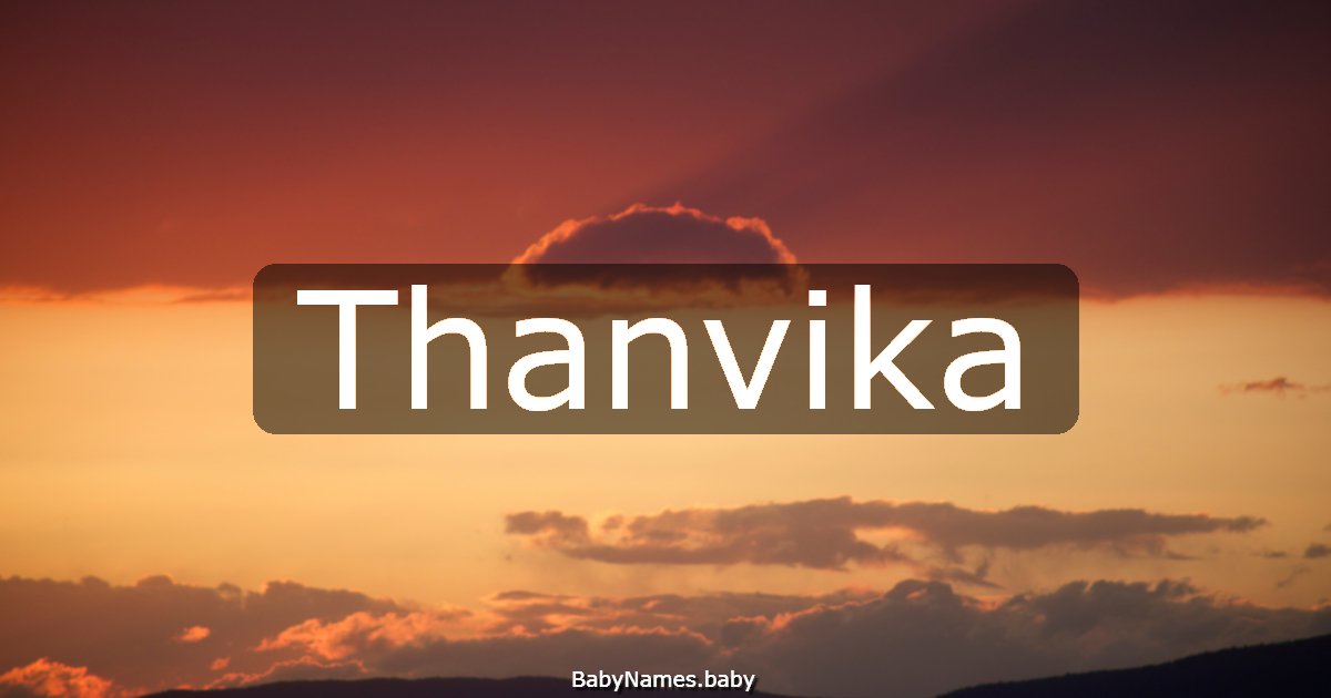 Thanvika