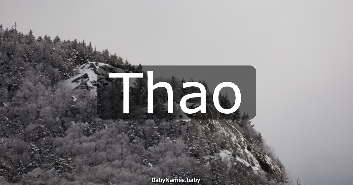 Thao