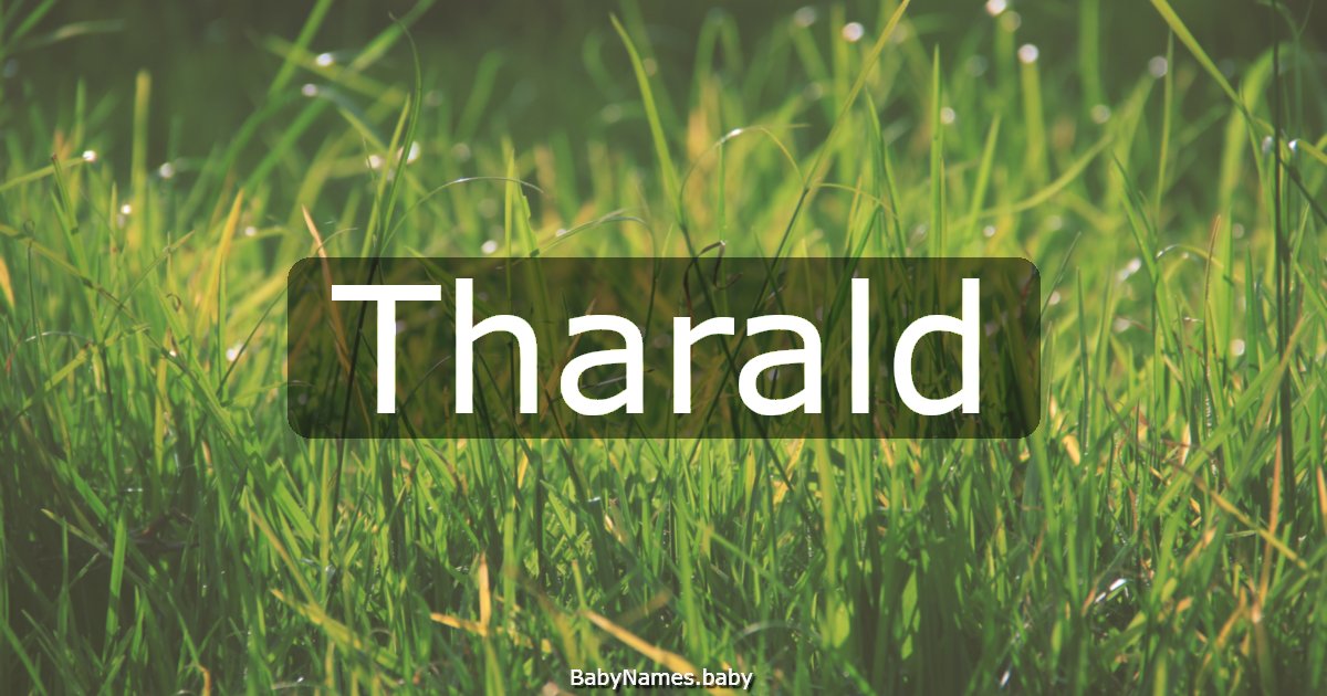 Tharald