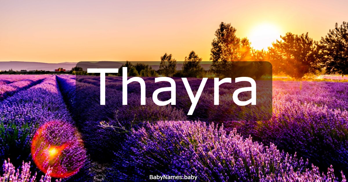 Thayra