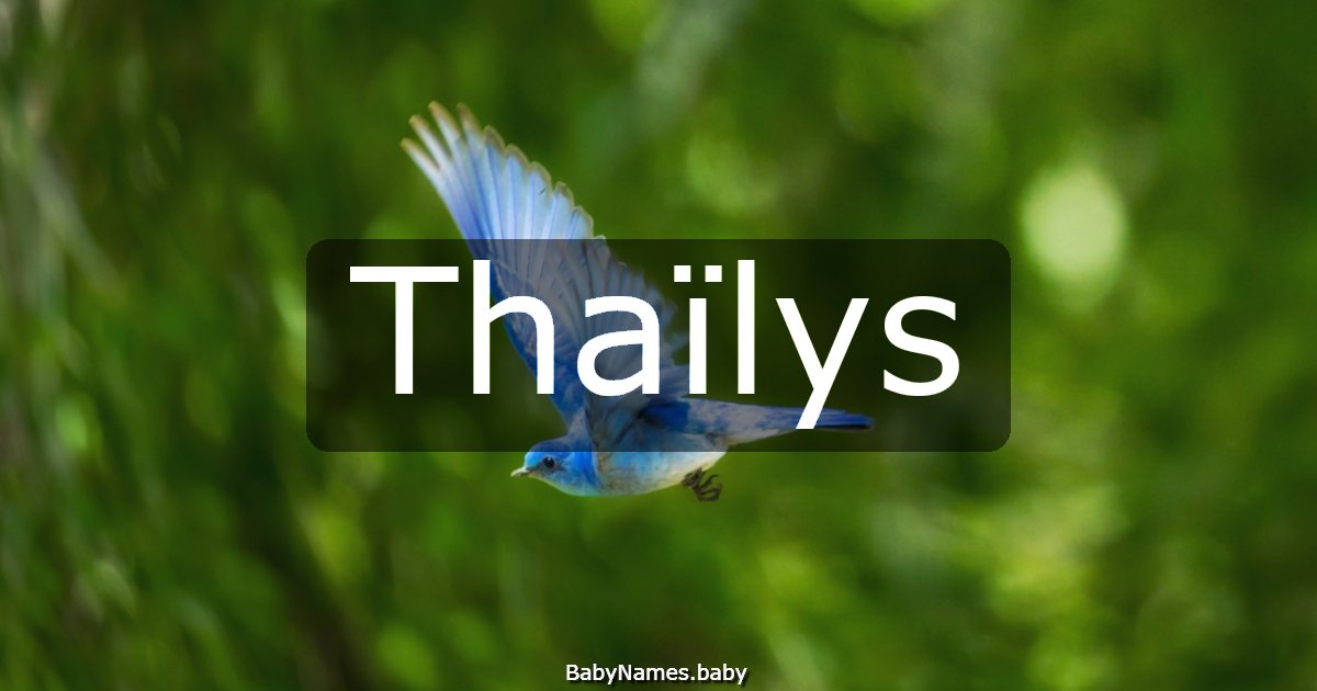 Thaïlys