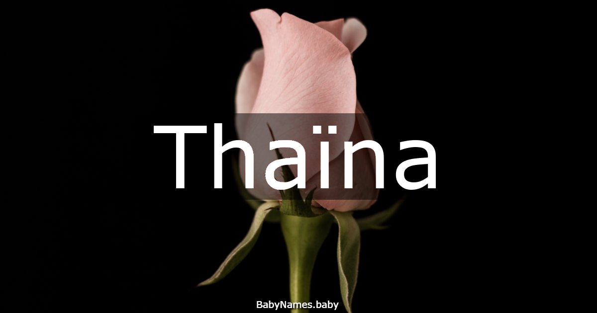 Thaïna