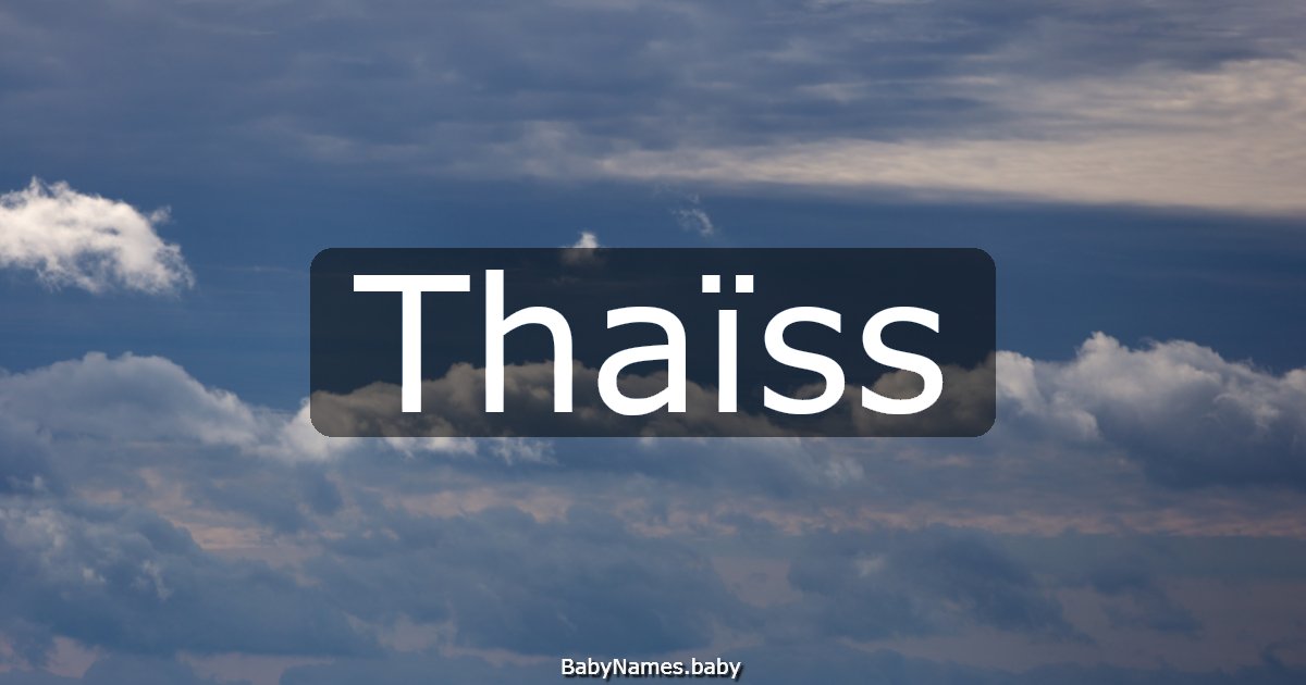Thaïss