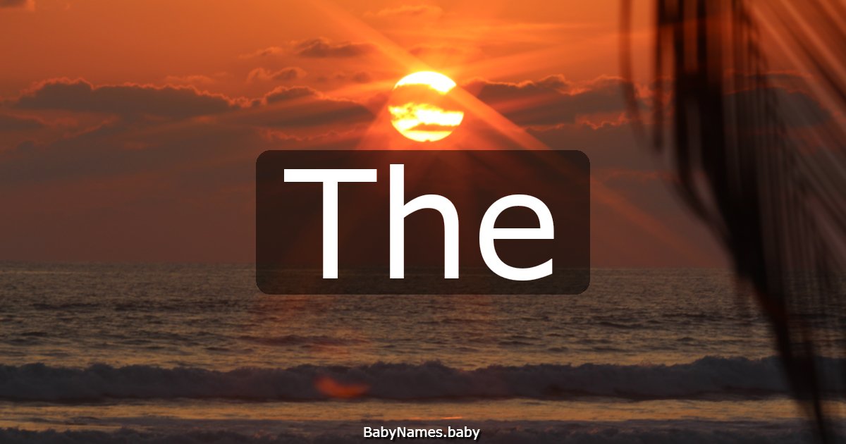 The