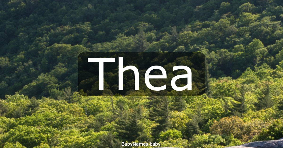 Thea