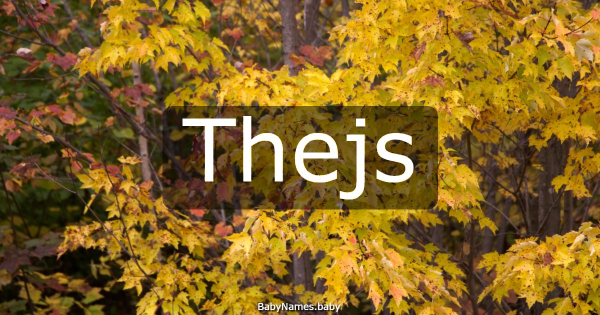 Thejs