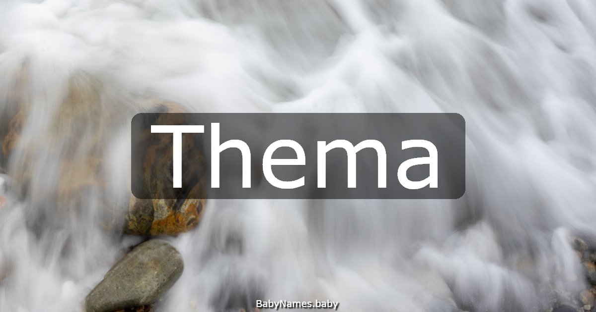 Thema