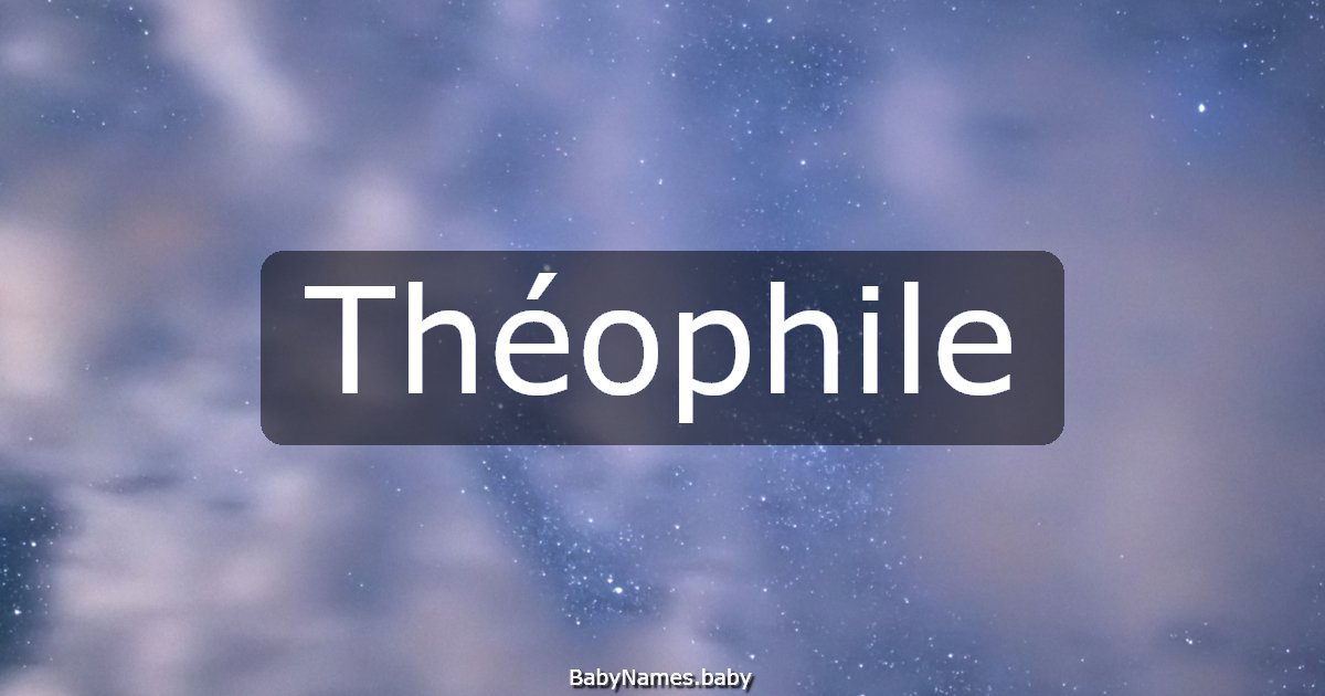 Théophile