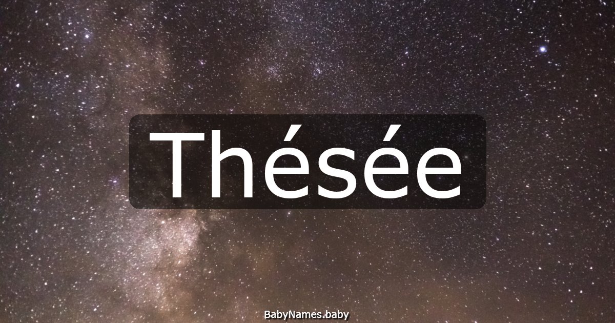 Thésée
