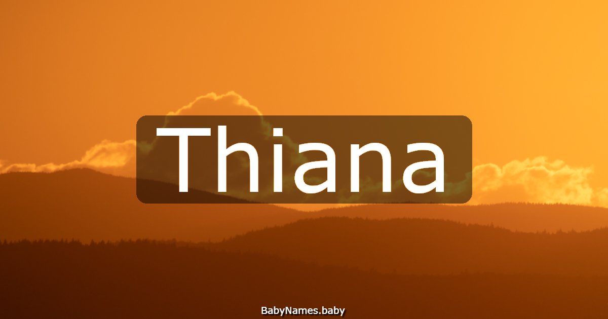 Thiana