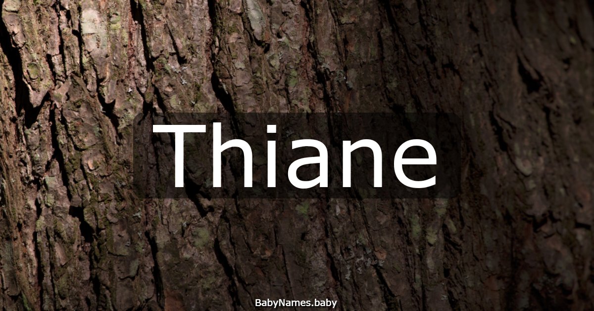 Thiane