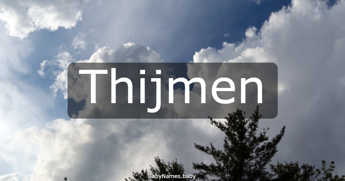 Thijmen