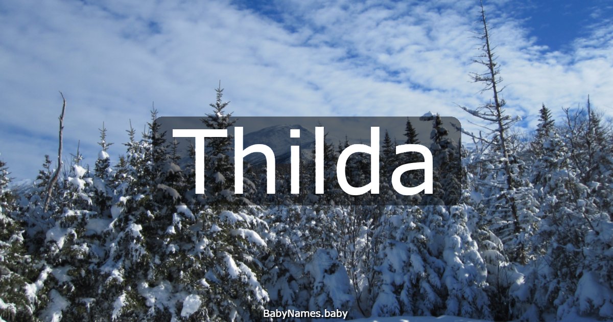 Thilda