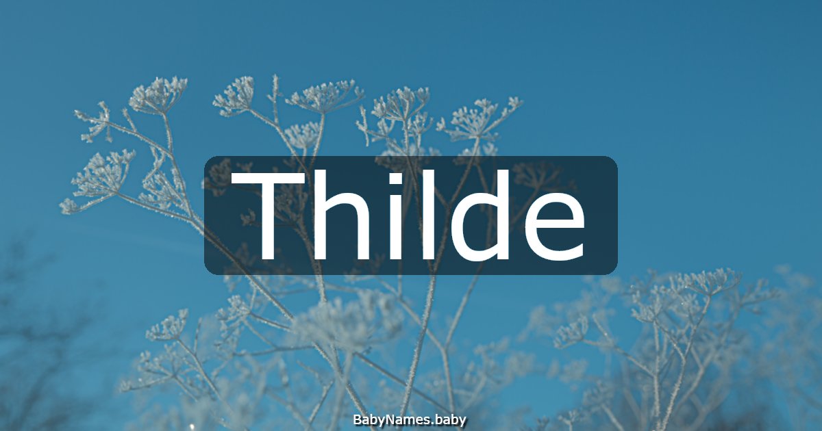 Thilde
