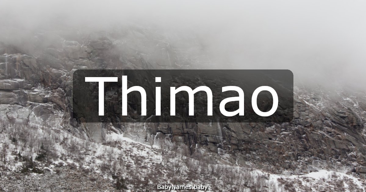 Thimao