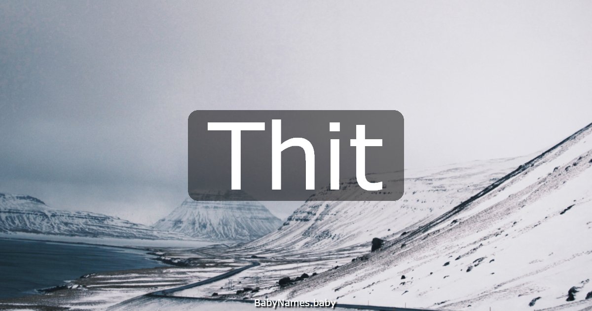 Thit