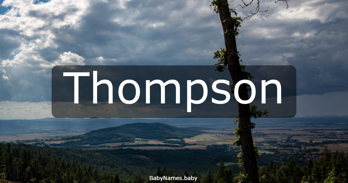 Thompson
