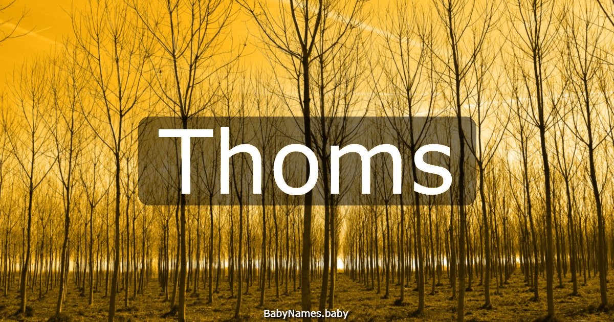 Thoms