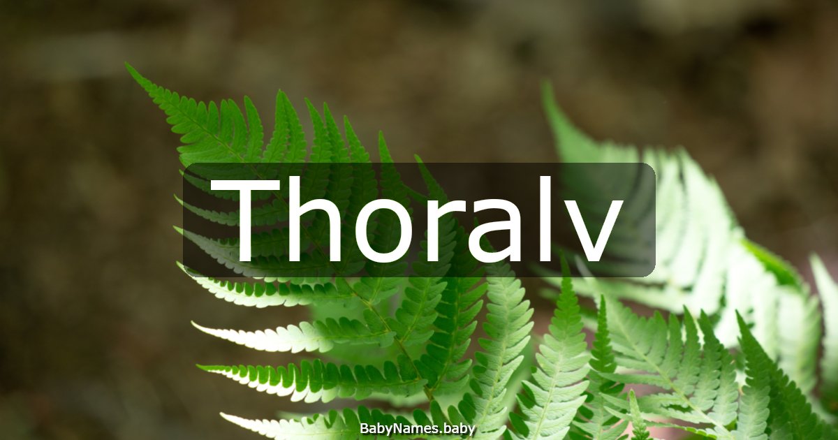 Thoralv