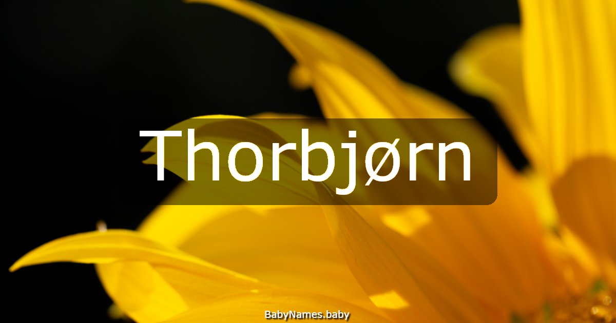 Thorbjørn