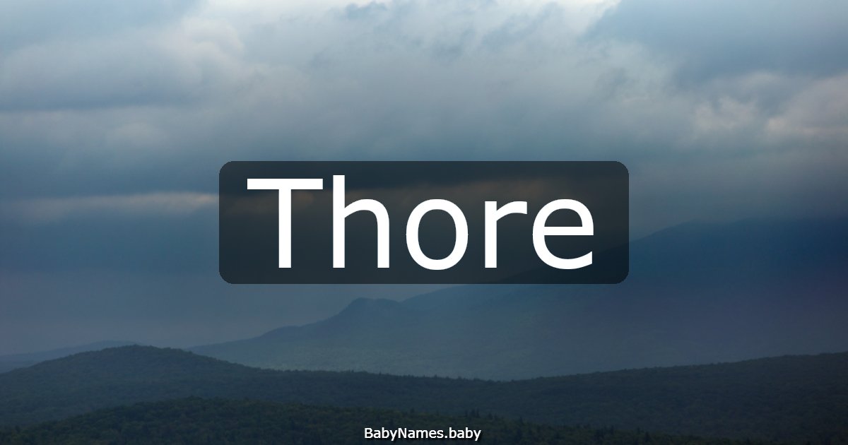 Thore