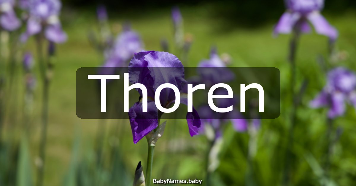 Thoren