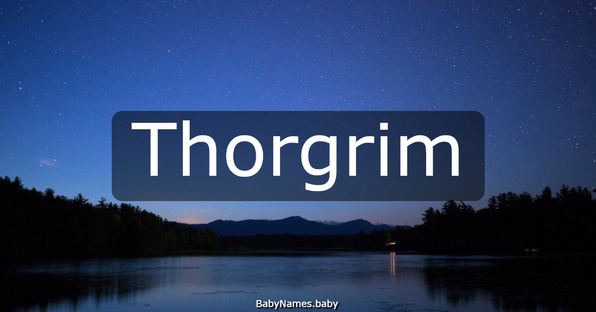Thorgrim