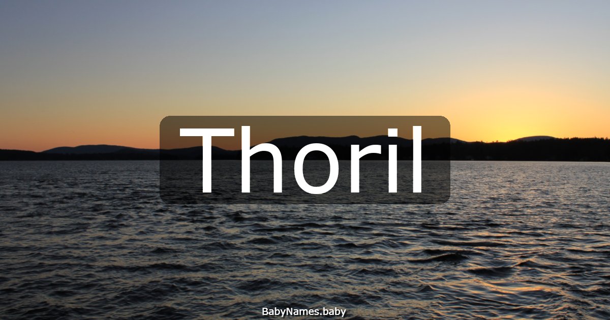 Thoril