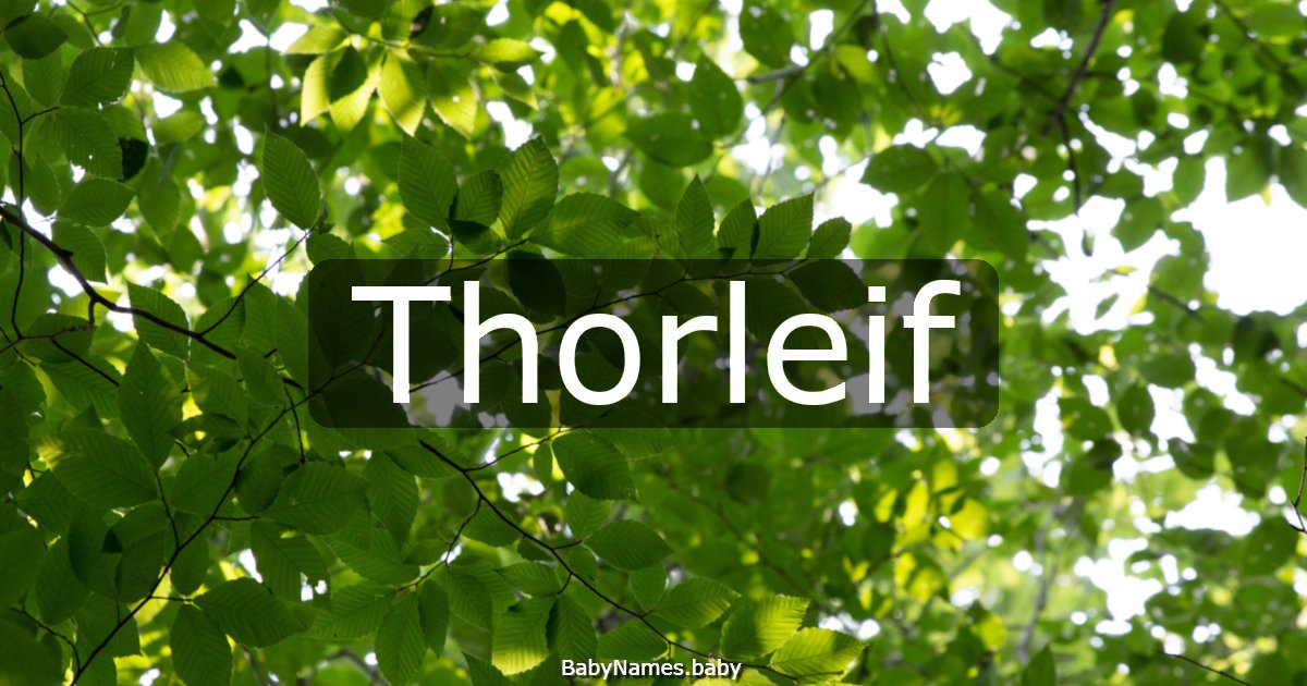 Thorleif