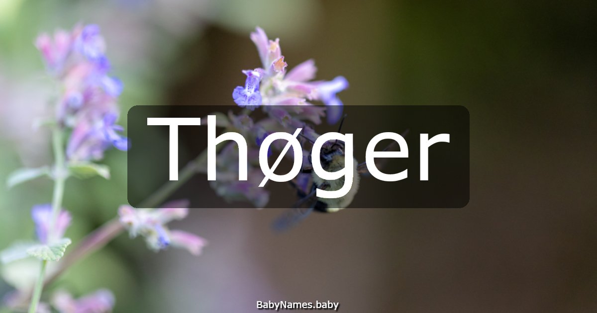 Thøger