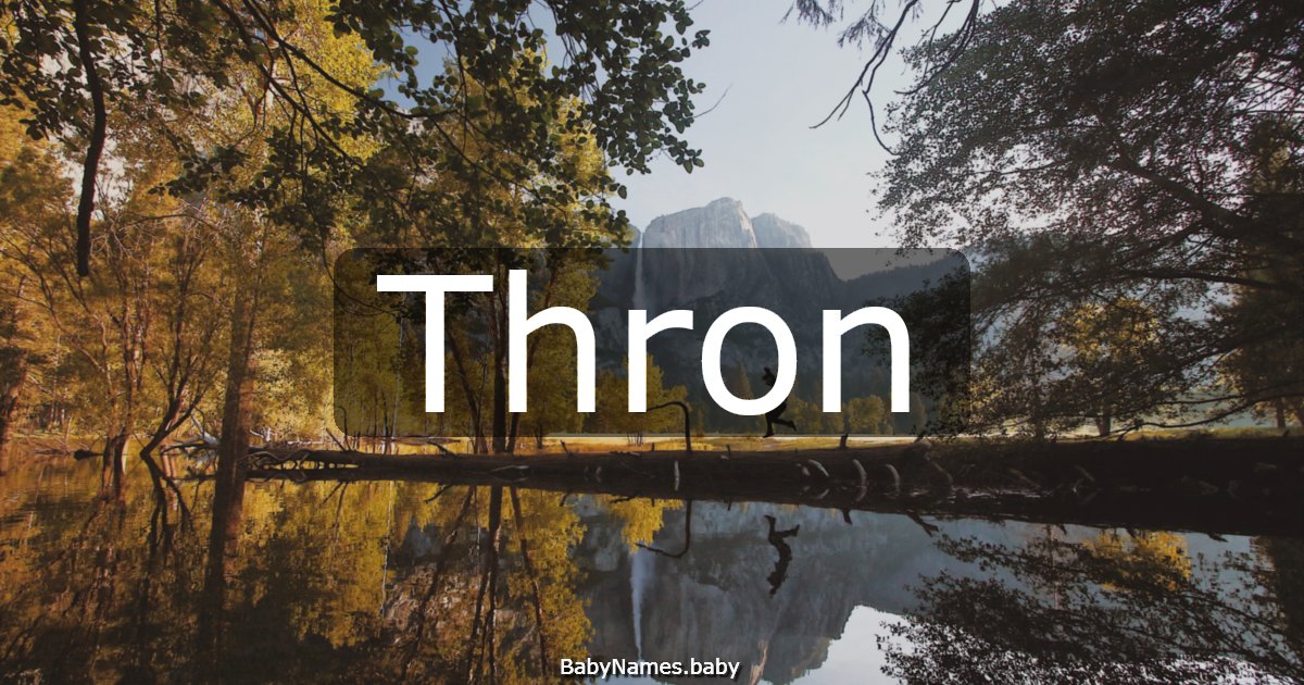 Thron