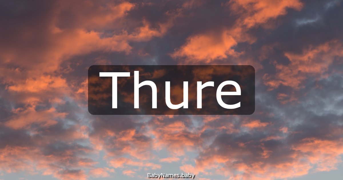 Thure