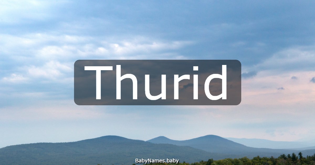 Thurid