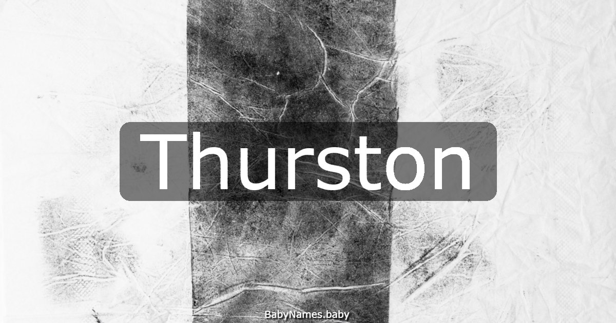 Thurston