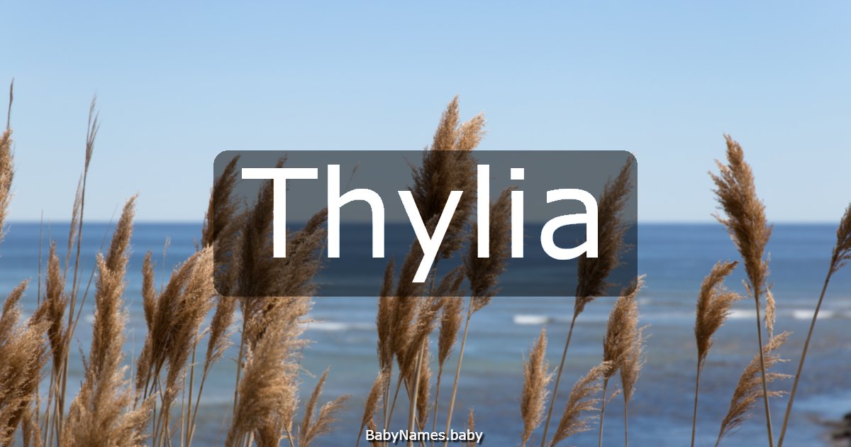 Thylia