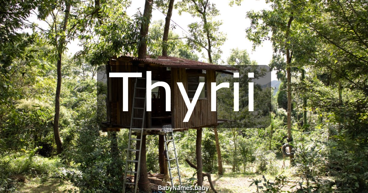 Thyrii