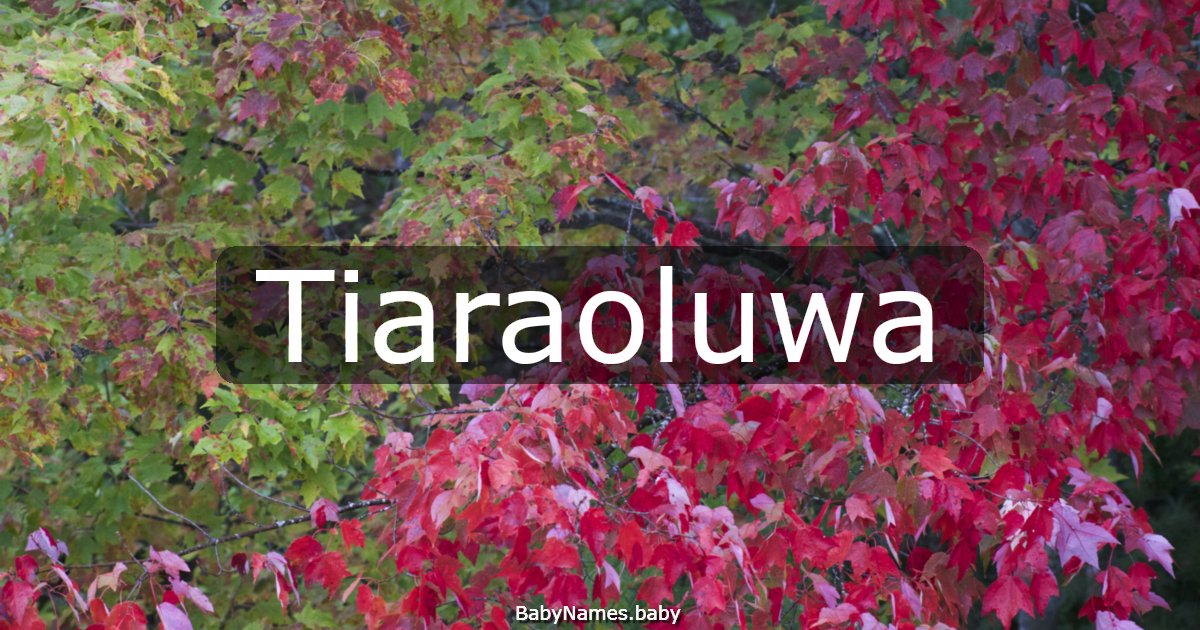 Tiaraoluwa