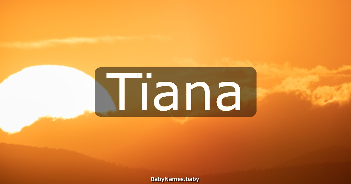 Tïana