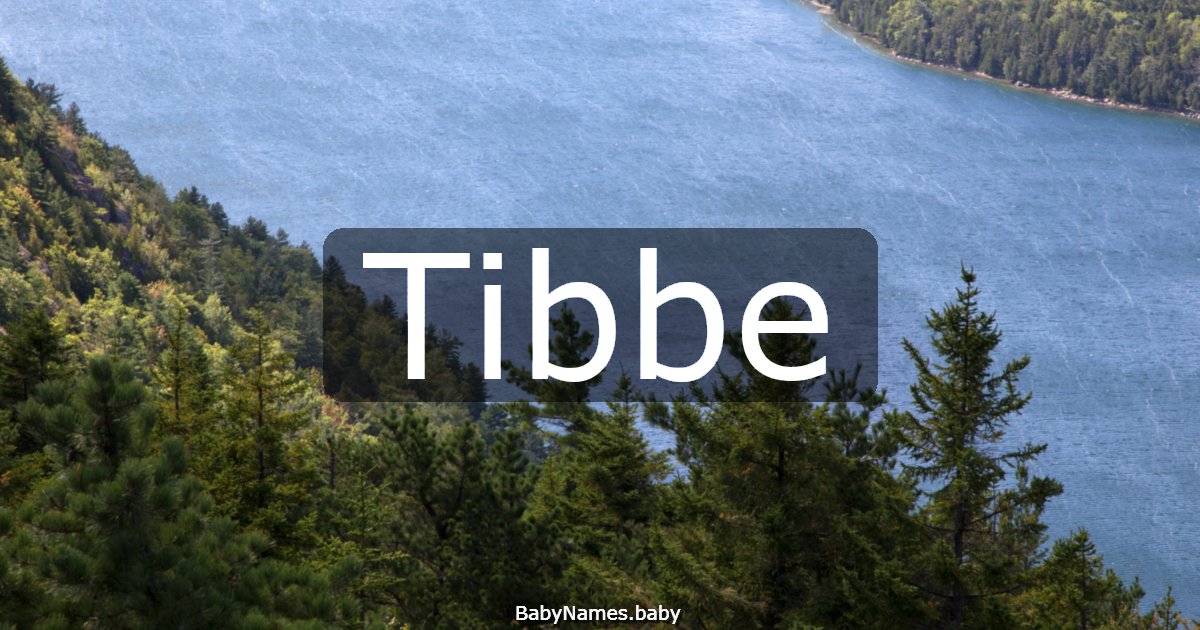 Tibbe